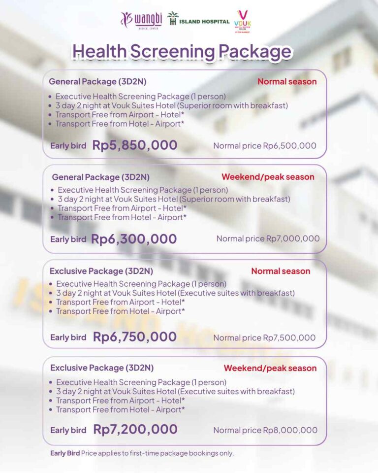Penang Island Hospital medical tourism paket medical checkup Penang Malaysia