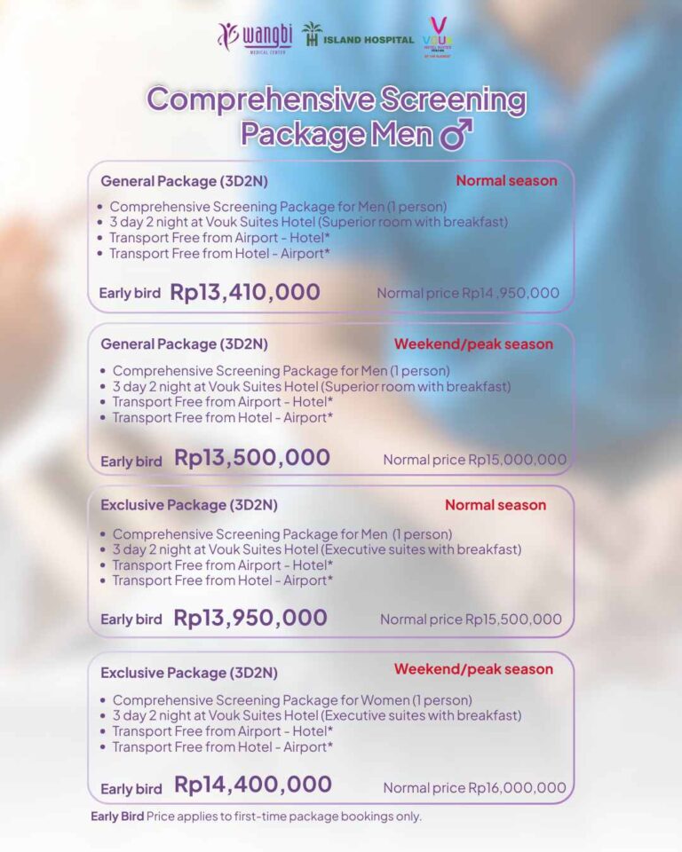 Penang Island Hospital medical tourism paket medical checkup Penang Malaysia